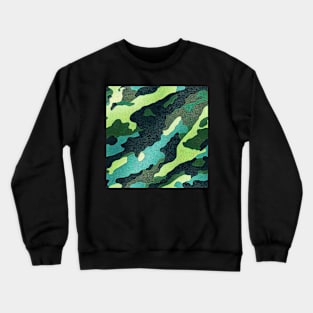 Camouflage Army Pattern, a perfect gift for all soldiers, asg and paintball fans! #16 Crewneck Sweatshirt